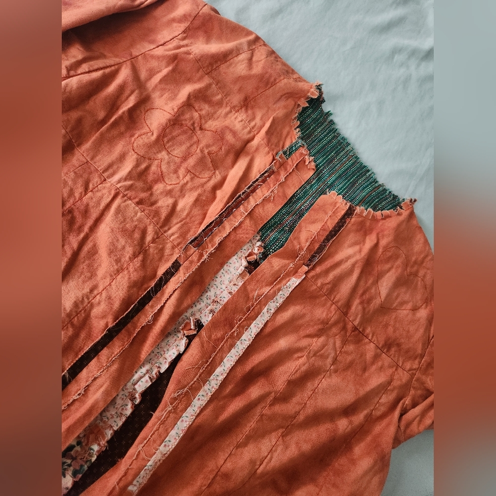 Oversized Patchwork Jacket (Reversable) - image 5